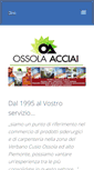 Mobile Screenshot of ossola-acciai.com